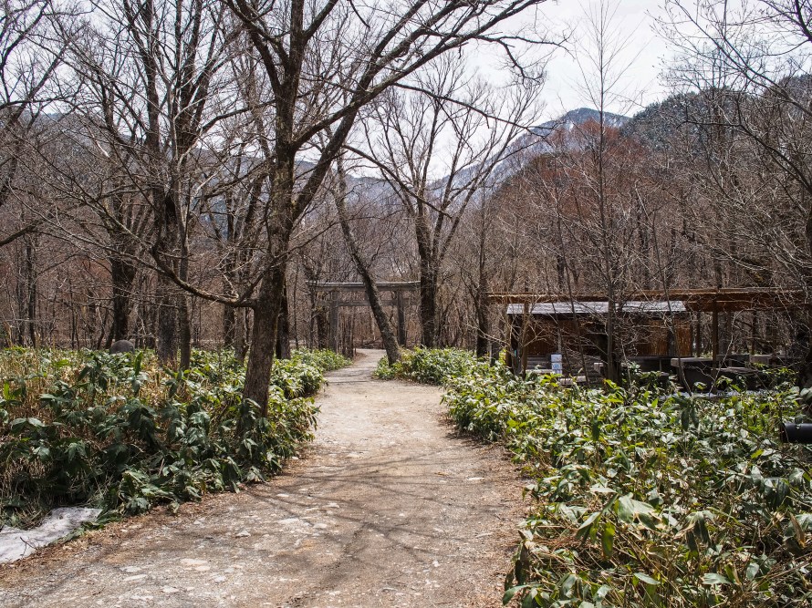 near the myojin lake 