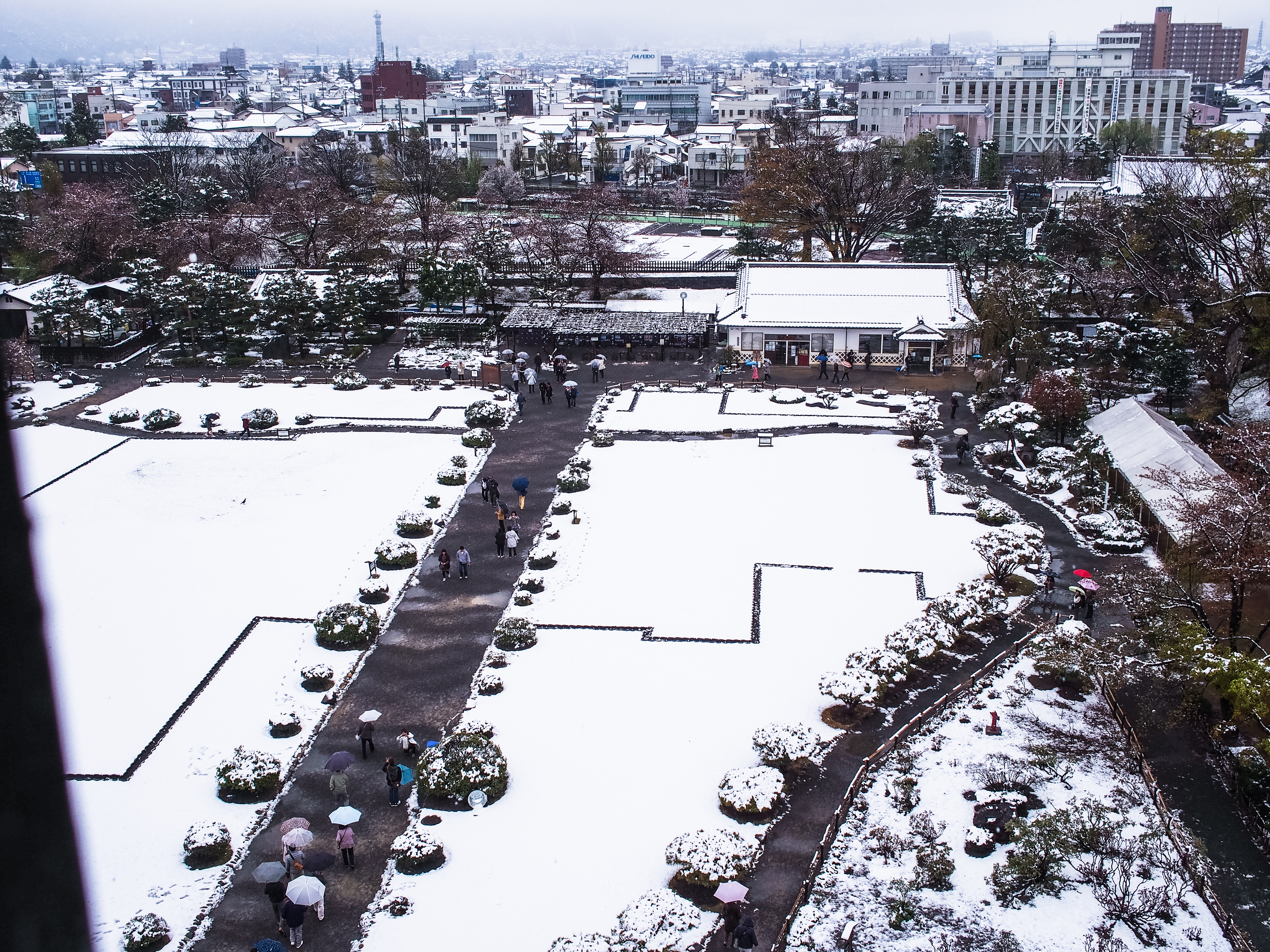 the footprint of original span