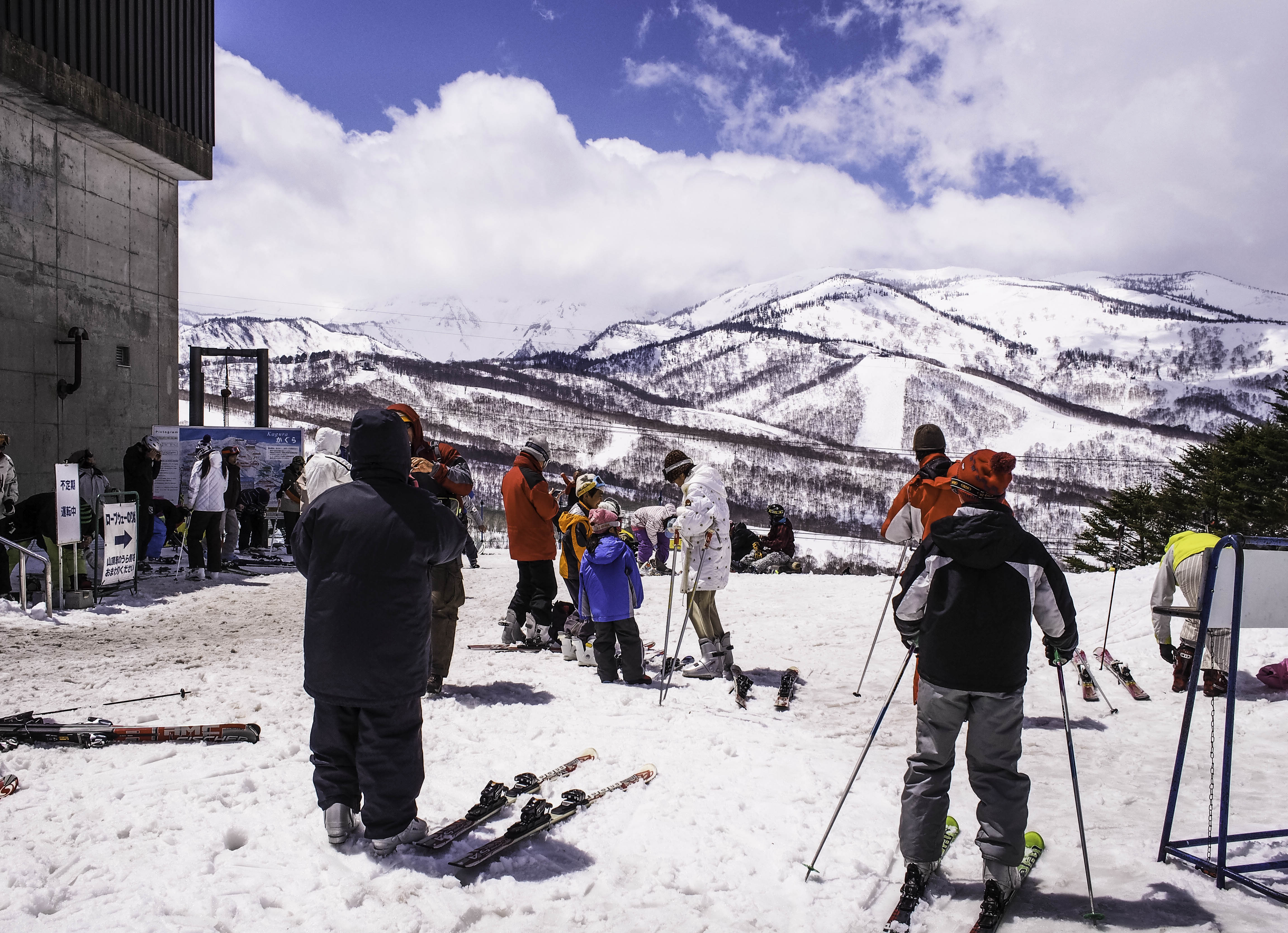 out of ropeway and straight to this