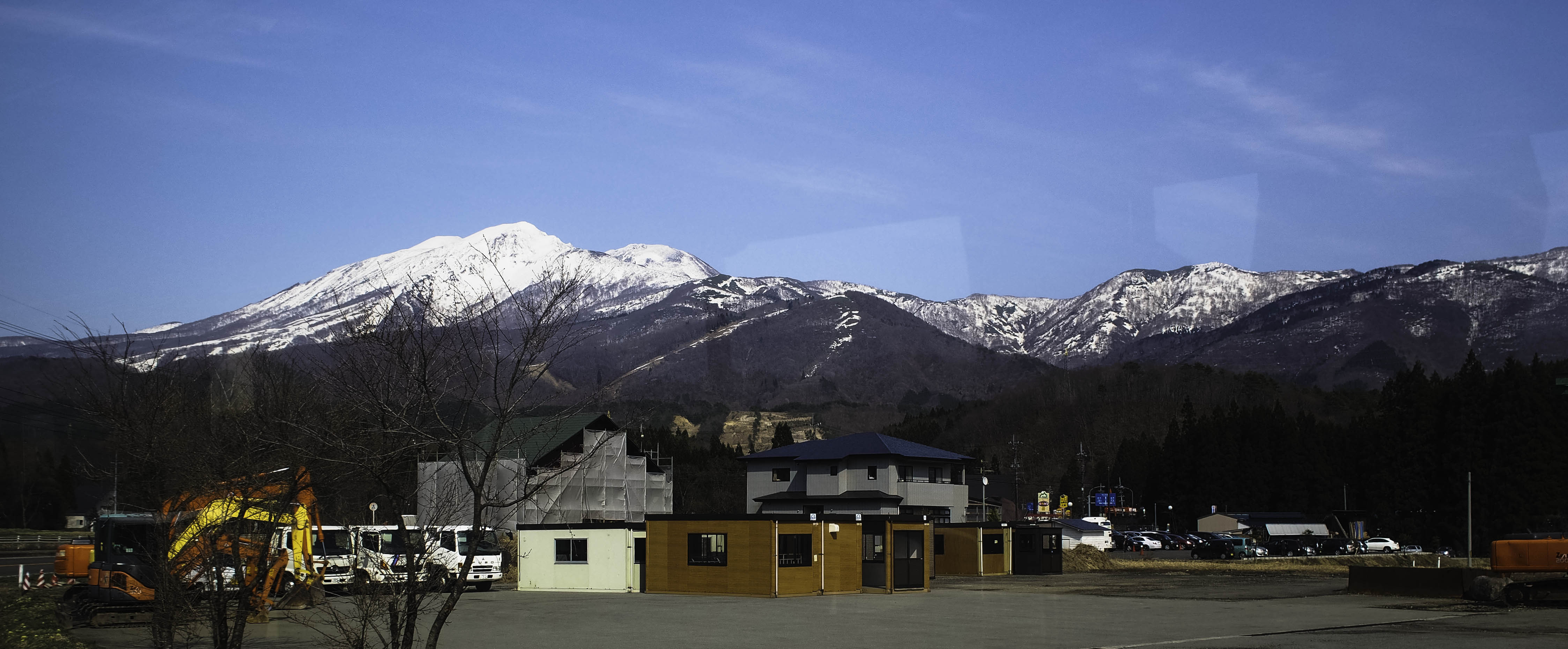 on the way to secret onsen