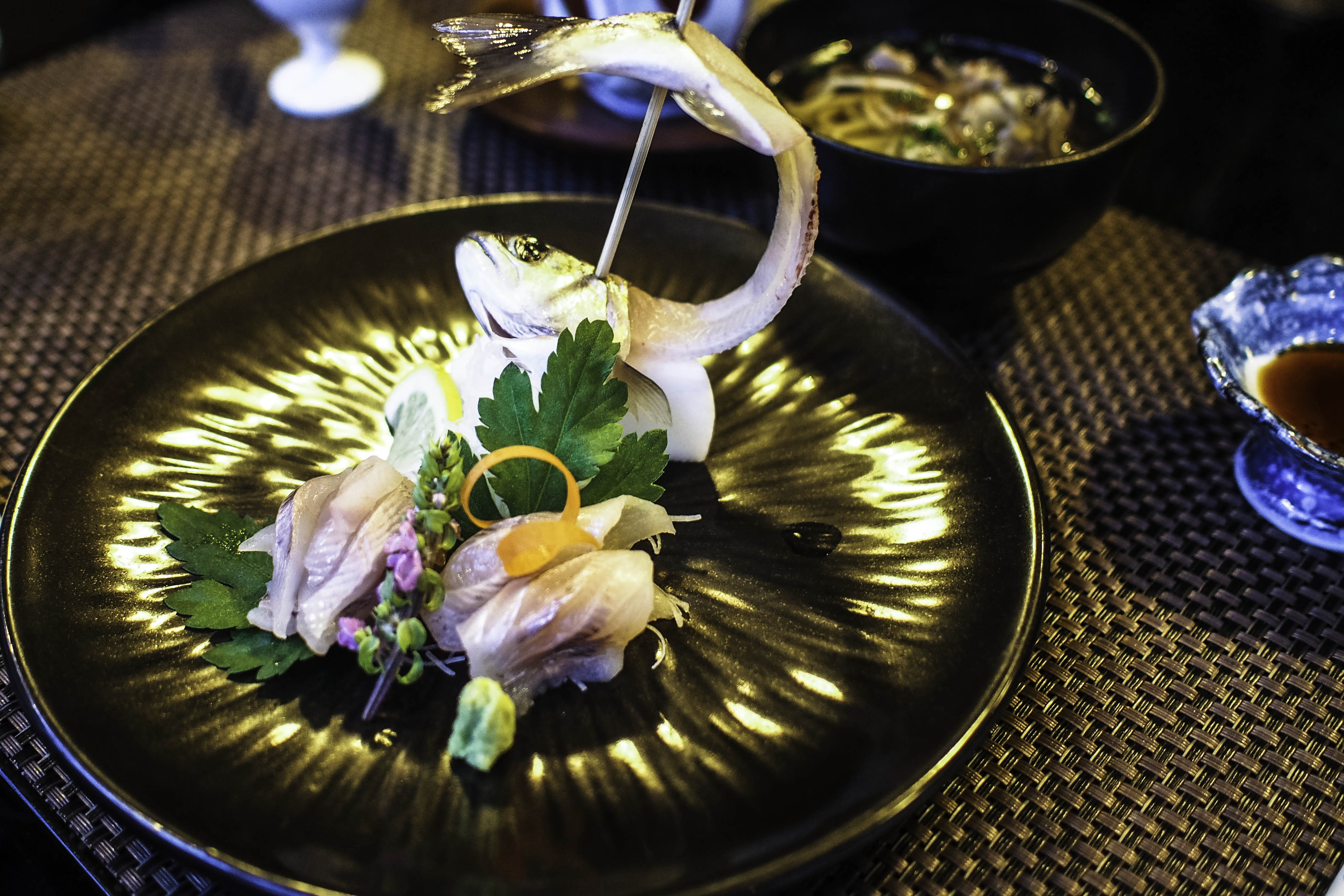 sashimi - so fresh even i could eat it