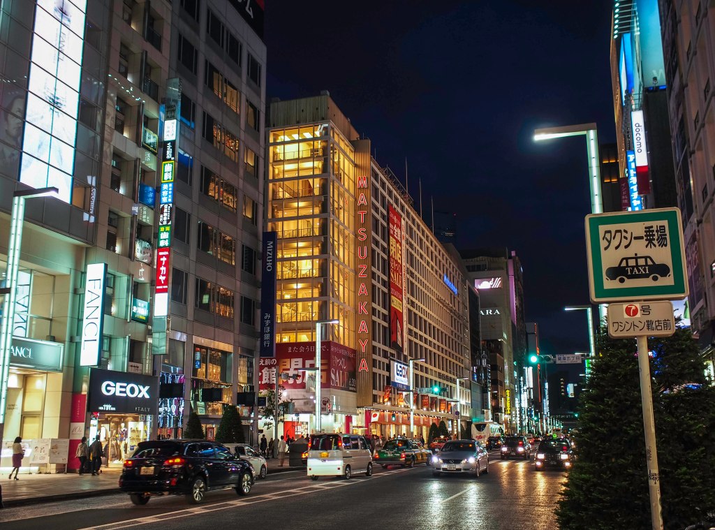 ginza @ night