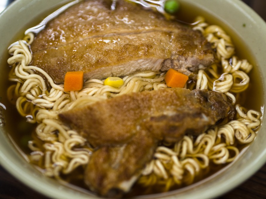 pork chop instant noodles 