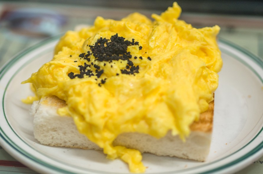 truffle scrambled egg