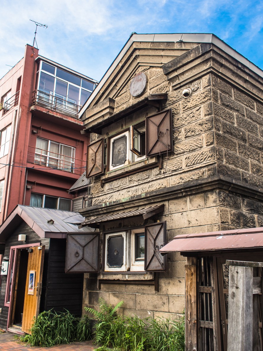 quaint cafe in old building