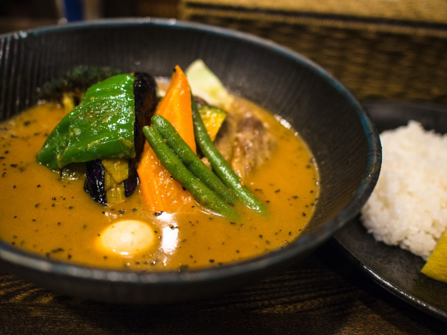 soup curry - a hokkaido specialty