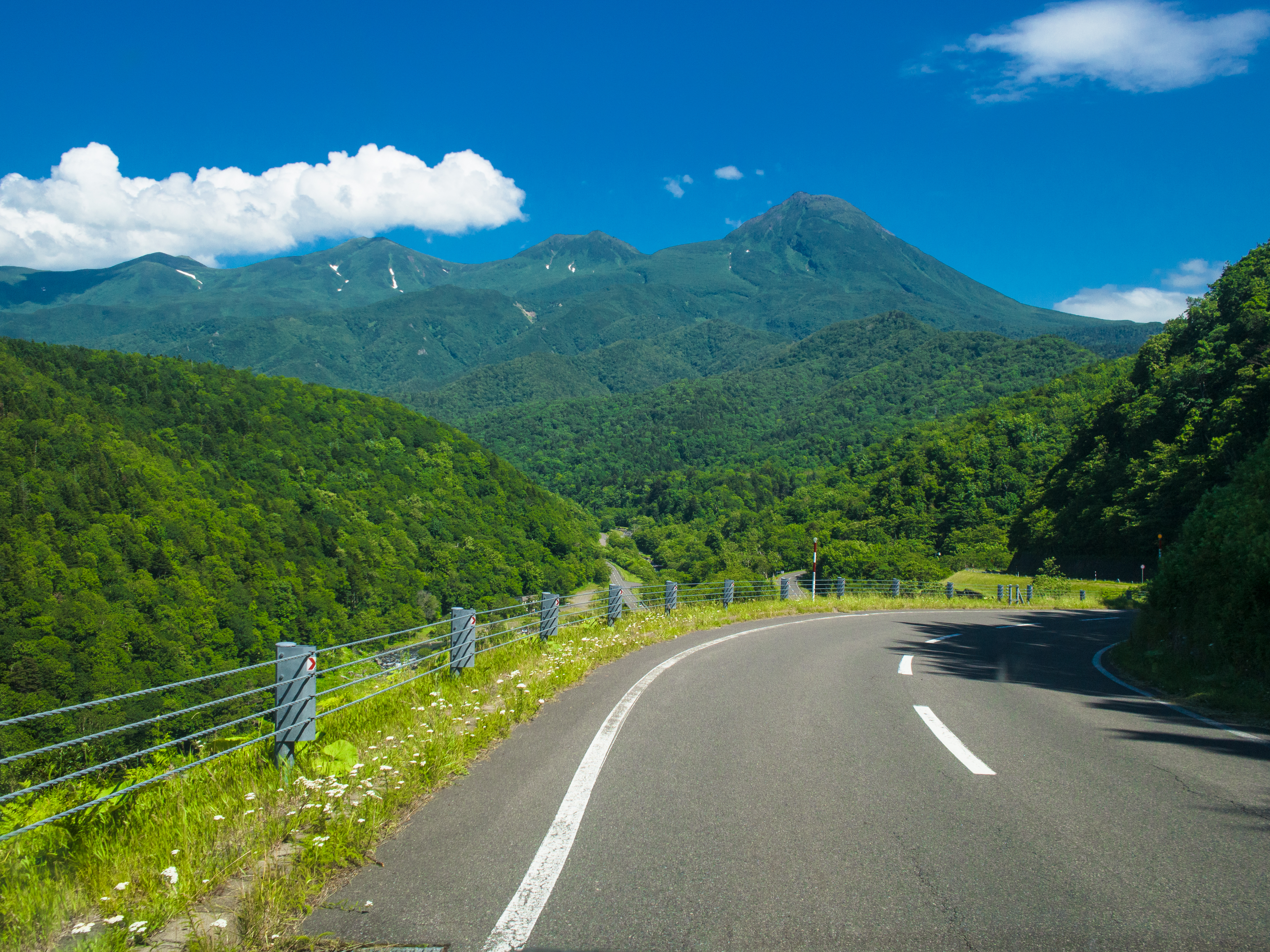 mountains in the distance