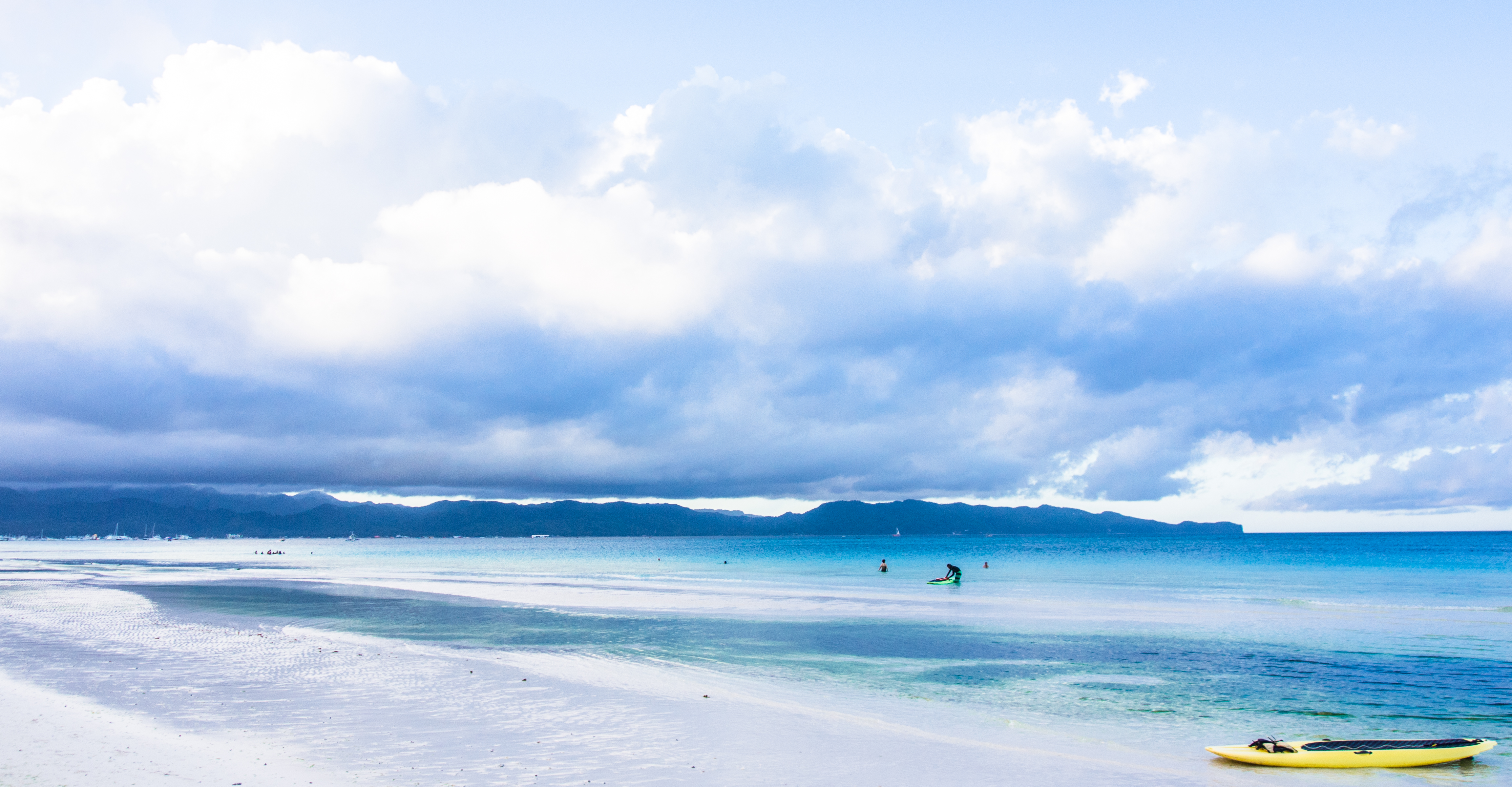 morning at the beach