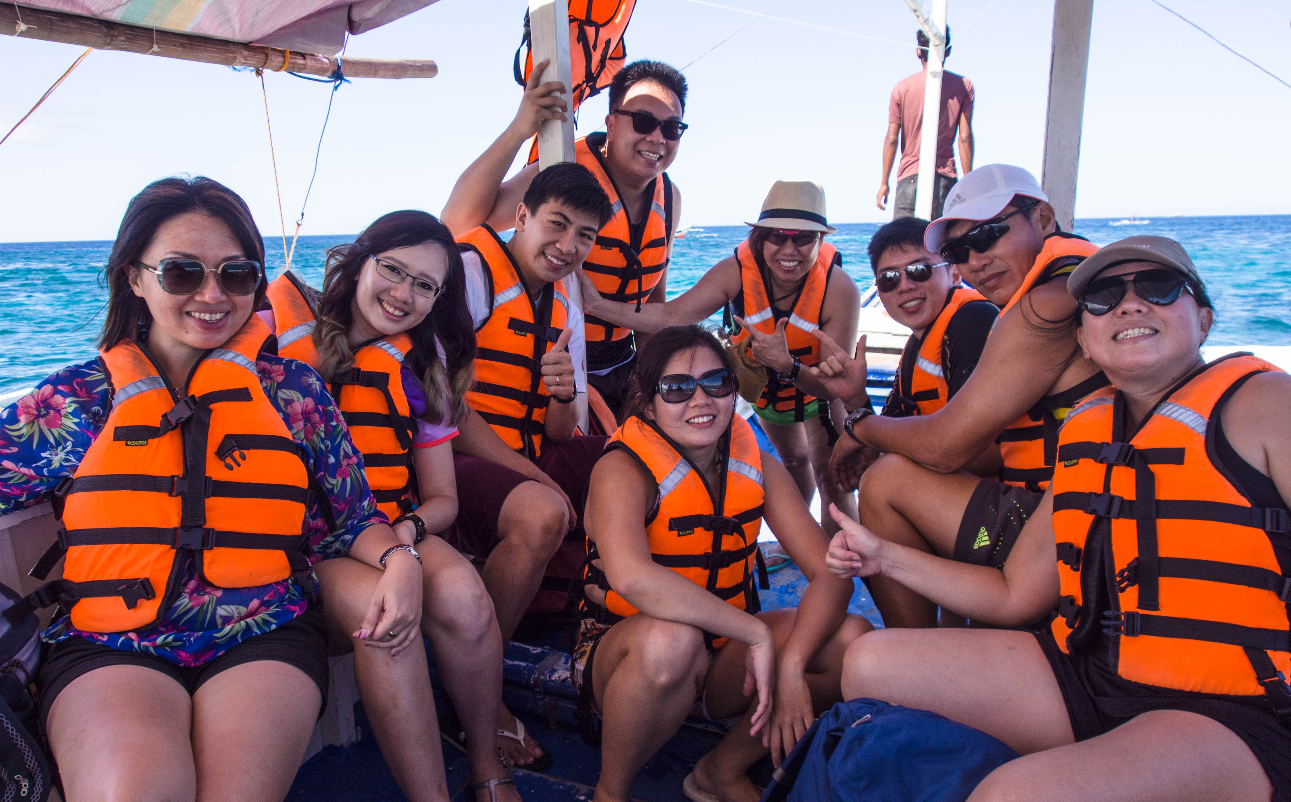 day 2 adventure - island hopping 