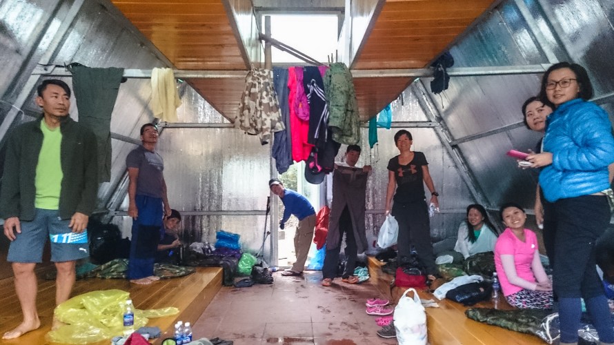 morning, getting ready for the last leg