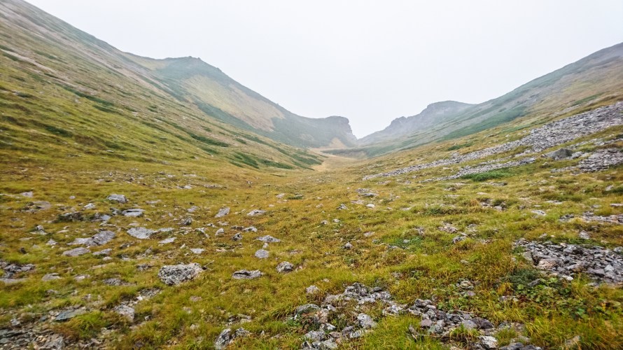 the valley - a short window before it obscured by clouds again