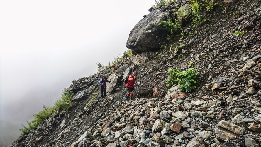 navigating some very narrow paths