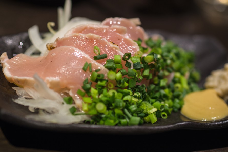 chicken sashimi