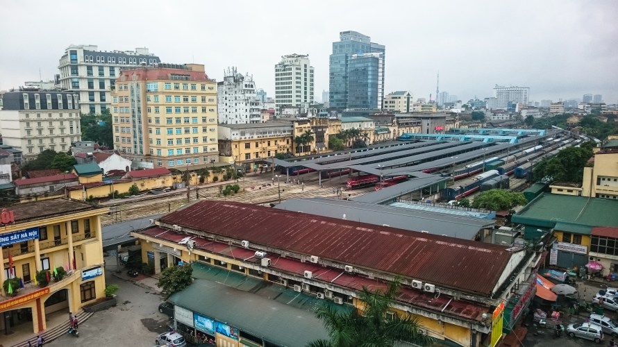 train station, hanoi