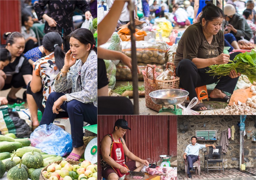 cao bang morning market