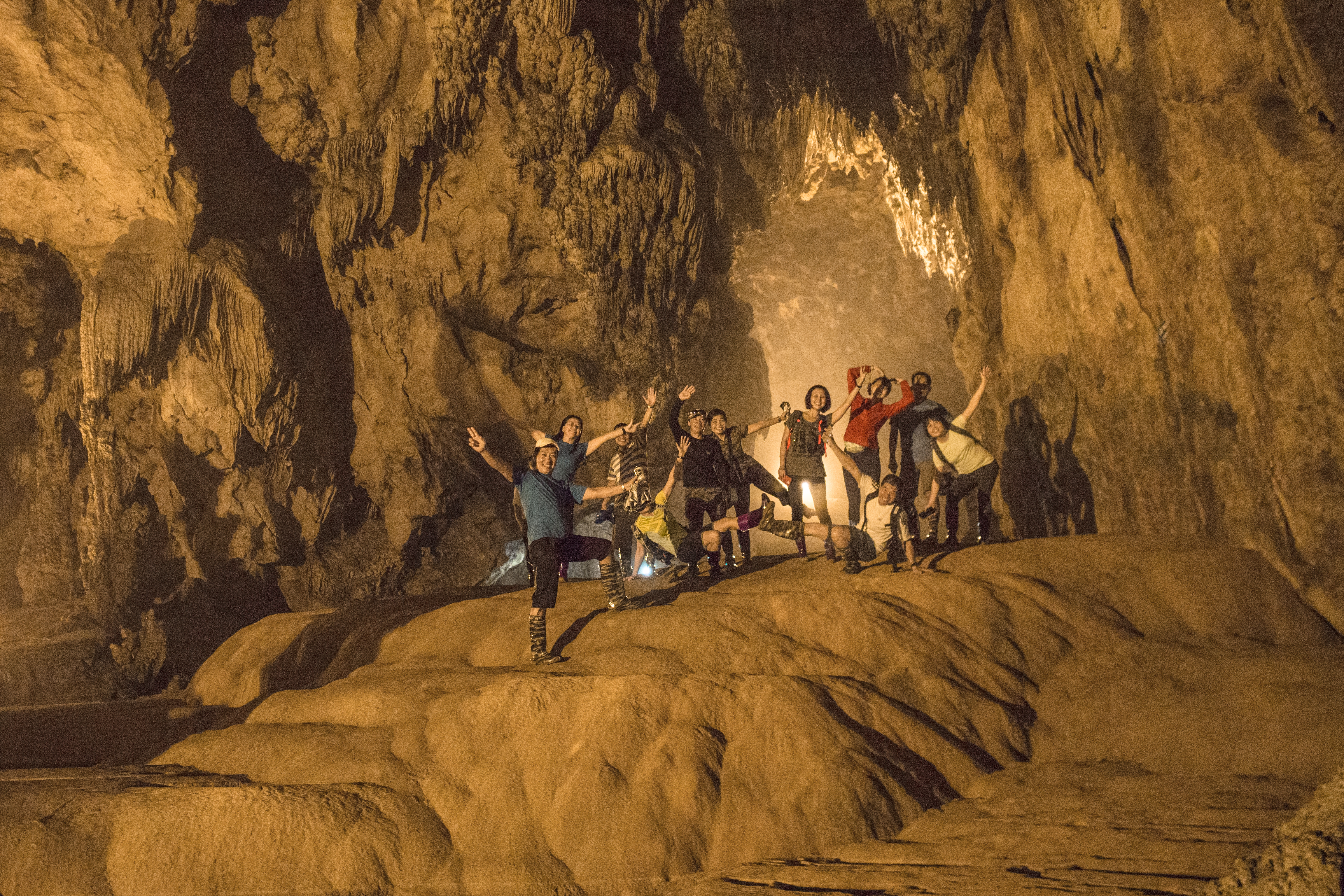 so big, we can do cartwheels inside and not bump into one another